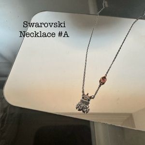 Swarvoski And Vintage Necklace
